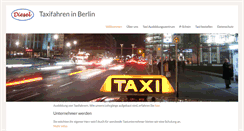 Desktop Screenshot of diesel-taxi.de